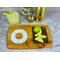 Handcrafted wooden margarita salt tray with personalized engraving, salt well, and removable walnut cutting board for easy cocktail cleaning